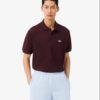 Lacoste Classic Fit L.12.12 Original Polo Shirt Dark Burgundy