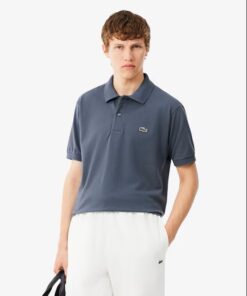 Lacoste Classic Fit L.12.12 Original Polo Shirt Grey