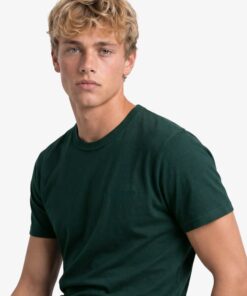 Superdry Essential Company Logo Embroidered T-shirt Forest Green
