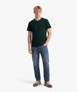 Superdry Essential Company Logo Embroidered T-shirt Forest Green