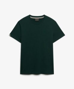 Superdry Essential Company Logo Embroidered T-shirt Forest Green