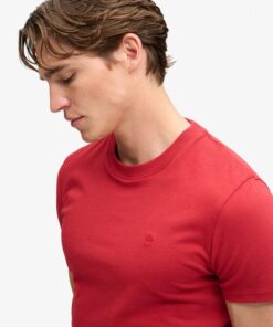 Superdry SD&Co Logo Embroidered T-shirt Expedition Red