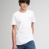 Superdry Essential Stacked Logo Embroidered T-shirt Optic White