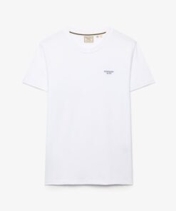 Superdry Essential Stacked Logo Embroidered T-shirt Optic White