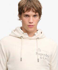 Superdry 1954 Company Relaxed Hoodie Birch
