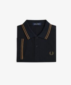 Fred Perry The Fred Perry Shirt Navy / Bronze / Bronze