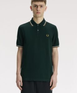 Fred Perry The Fred Perry Shirt Grassroots / Ecru / Bronze
