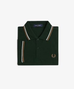 Fred Perry The Fred Perry Shirt Grassroots / Ecru / Bronze