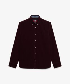 Superdry Classic Needle Cord Shirt Winter Port
