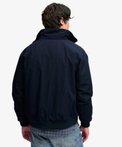 Superdry City Fleece Lined Jacket Eclipse Navy