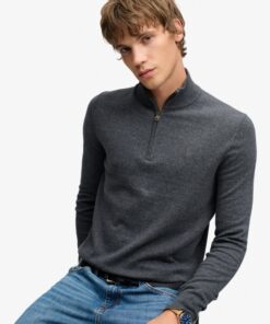 Superdry Long Sleeve Cotton Lumberjack Shirt Cambell Navy Check