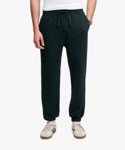 Superdry Essential Company Logo Joggers Heritage Dark Pine Green