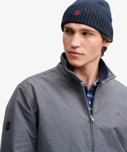 Superdry SD Logo Beanie Hat Eclipse Navy