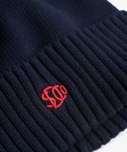 Superdry SD Logo Beanie Hat Eclipse Navy