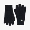 Superdry Logo Knitted Gloves Black