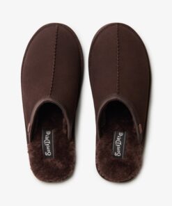 Superdry Mule Slipper Ganache Brown