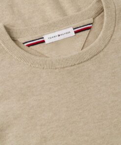 Tommy Hilfiger Essential Cotton Crew Neck Timeless Camel