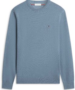 Tommy Hilfiger Essential CottonCrew Neck Brisk Blue Heather