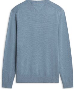 Tommy Hilfiger Essential CottonCrew Neck Brisk Blue Heather
