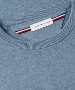 Tommy Hilfiger Essential CottonCrew Neck Brisk Blue Heather