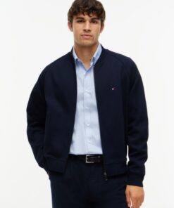 Tommy Hilfiger Essential Intechno Zip Bomber Navy Blue