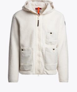 Parajumpers Sundre Hooded Fleece Warm Ivory