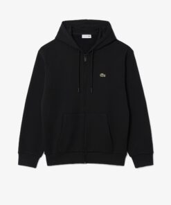 Lacoste Fleece Hoodie Black