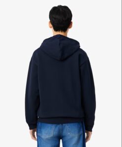 Lacoste Fleece Hoodie Midnight Blue