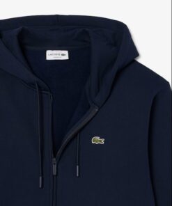 Lacoste Fleece Hoodie Midnight Blue