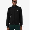 Lacoste Zipped Fleece Sweatshirt Black