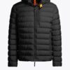 Parajumpers Last Minute Hooded Down Jacket Black