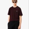 Lacoste Cotton T-shirt Dark Burgundy