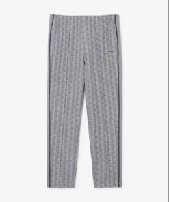 Lacoste Paris Monogram Sweatpants Light Grey / Dark Grey