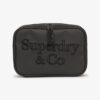 Superdry Travel Wash Bag Black