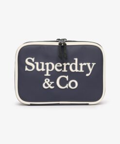 Superdry Travel Wash Bag Eclipse Navy