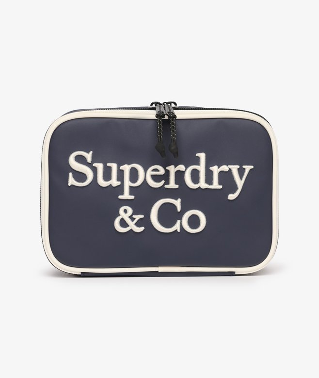 Superdry Travel Wash Bag Eclipse Navy