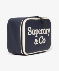 Superdry Travel Wash Bag Eclipse Navy